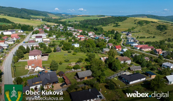 Obec Kuková - dronové zábery