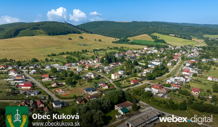 Obec Kuková - dronové zábery