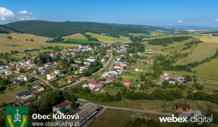 Obec Kuková - dronové zábery