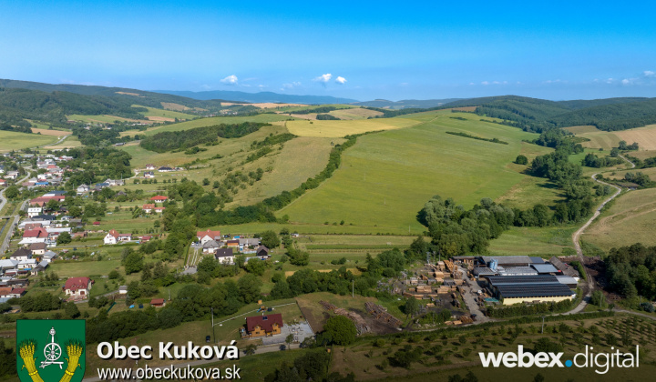 Obec Kuková - dronové zábery